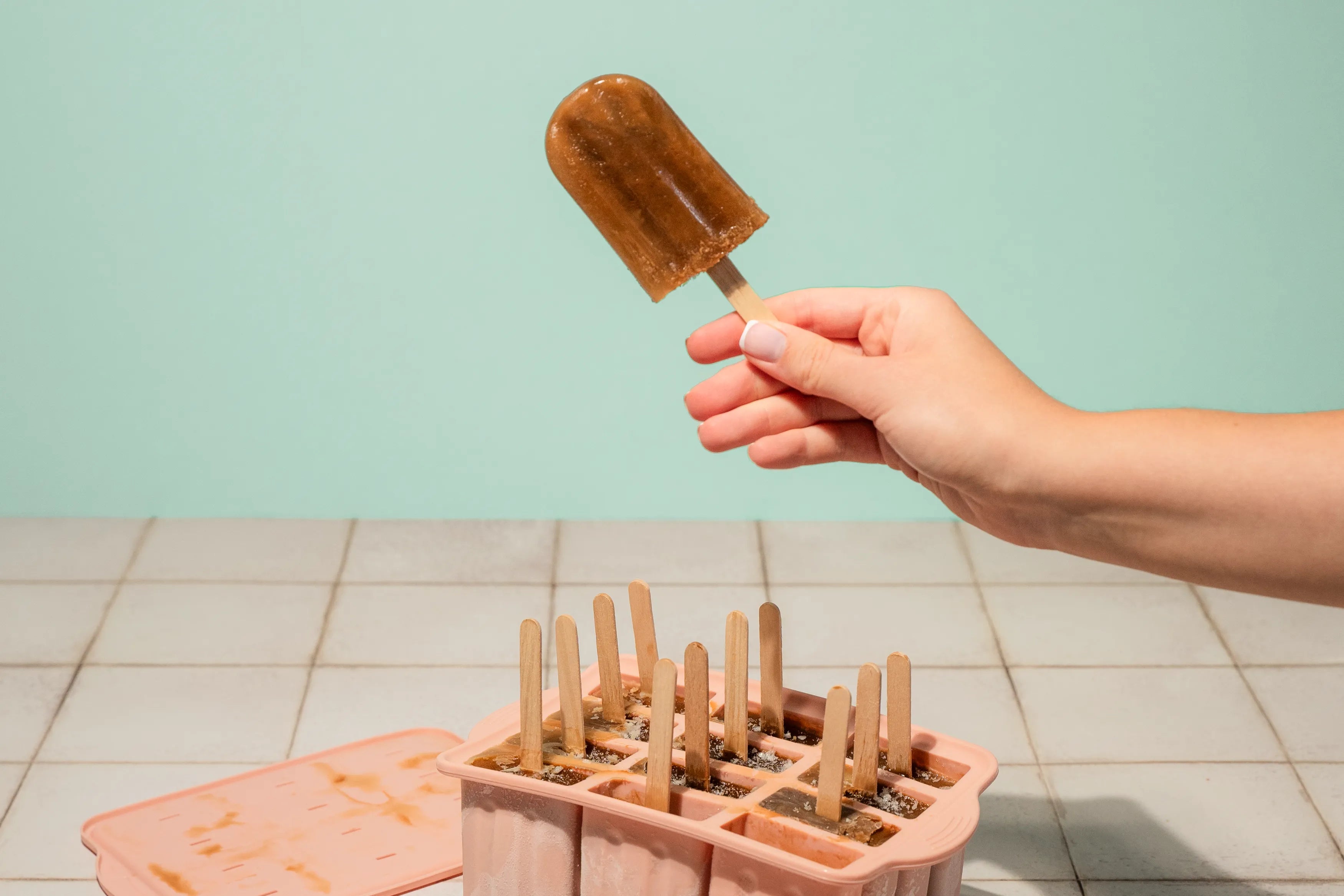 Coffee Ice Pops | Coffee Popsicles | How to make coffee Ice Pops ...