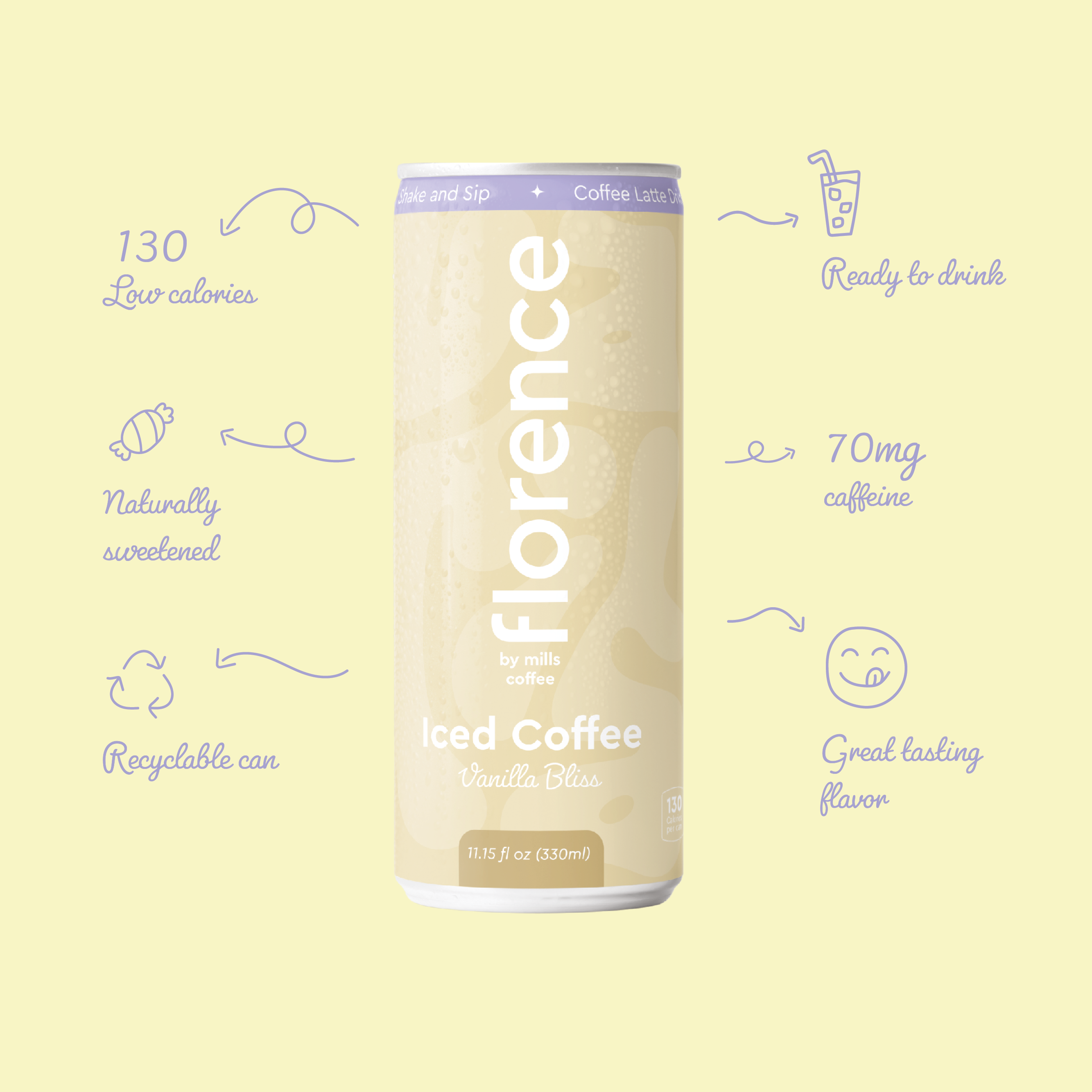 Vanilla Bliss - Iced Latte Cans x6